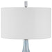 Rialta One Light Table Lamp Polished Nickel-Lamps-Uttermost-Lighting Design Store