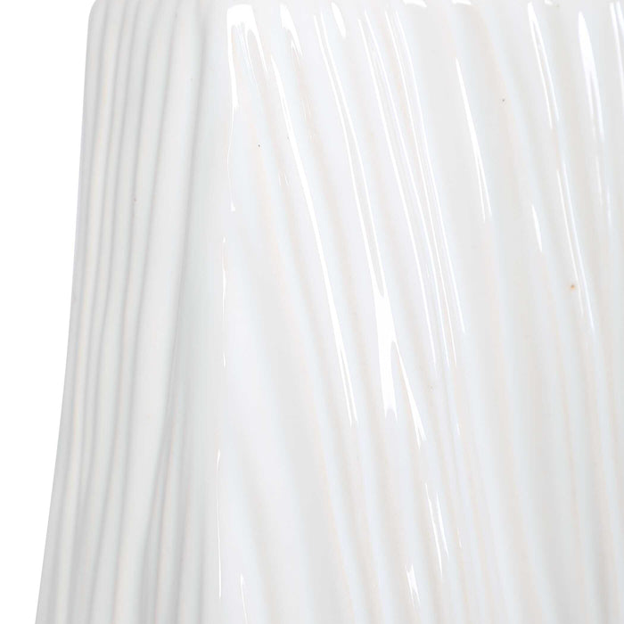 Sycamore One Light Table Lamp Brushed Nickel-Lamps-Uttermost-Lighting Design Store