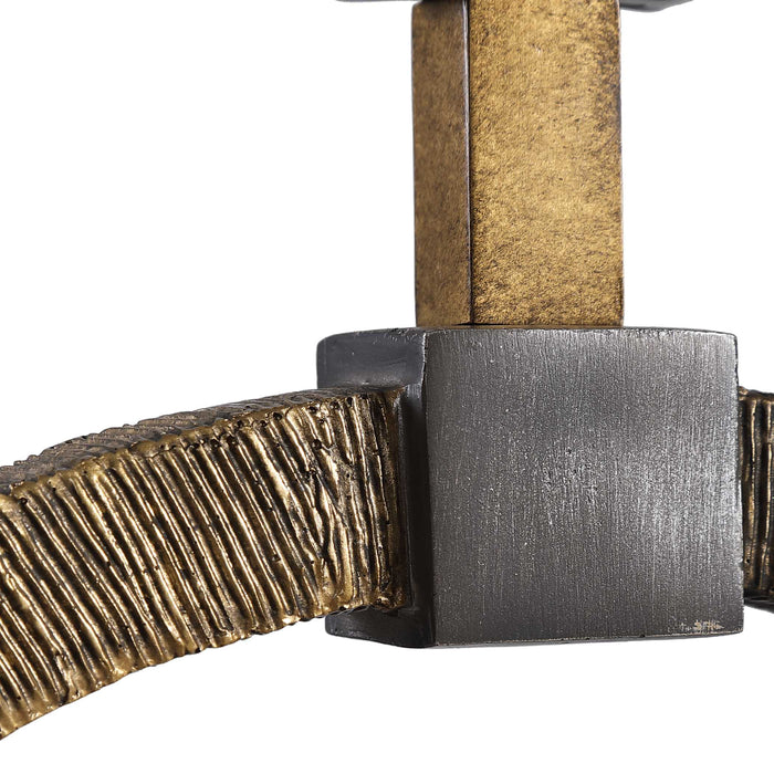 Relic One Light Table Lamp Dark Bronze-Lamps-Uttermost-Lighting Design Store