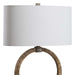 Relic One Light Table Lamp Dark Bronze-Lamps-Uttermost-Lighting Design Store