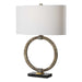 Relic One Light Table Lamp Dark Bronze-Lamps-Uttermost-Lighting Design Store