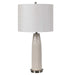 Delgado One Light Table Lamp Brushed Nickel-Lamps-Uttermost-Lighting Design Store