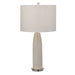 Delgado One Light Table Lamp Brushed Nickel-Lamps-Uttermost-Lighting Design Store