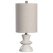 Stevens One Light Buffet Lamp Brushed Nickel-Lamps-Uttermost-Lighting Design Store