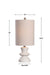 Stevens One Light Buffet Lamp Brushed Nickel-Lamps-Uttermost-Lighting Design Store