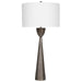 Waller One Light Table Lamp Brushed Nickel-Lamps-Uttermost-Lighting Design Store