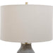 Monacan One Light Table Lamp Antique Brushed Brass-Lamps-Uttermost-Lighting Design Store