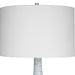Clariot One Light Table Lamp Polished Nickel-Lamps-Uttermost-Lighting Design Store
