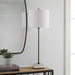 Ciara One Light Buffet Lamp Satin Black-Lamps-Uttermost-Lighting Design Store