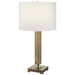 Duomo One Light Table Lamp Antique Brass-Lamps-Uttermost-Lighting Design Store