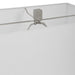 Pillar One Light Table Lamp Brushed Nickel-Lamps-Uttermost-Lighting Design Store