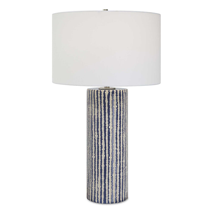 Havana One Light Table Lamp Brushed Nickel-Lamps-Uttermost-Lighting Design Store