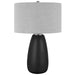 Twilight One Light Table Lamp Brushed Nickel-Lamps-Uttermost-Lighting Design Store