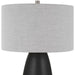Twilight One Light Table Lamp Brushed Nickel-Lamps-Uttermost-Lighting Design Store