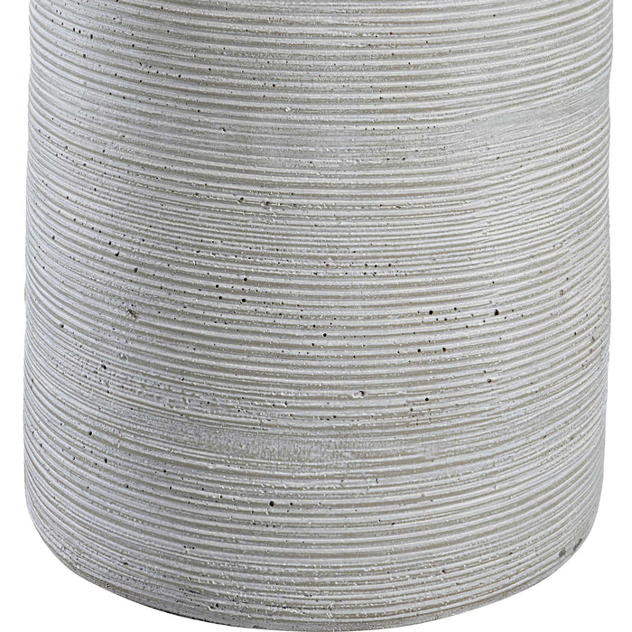 Mountainscape One Light Table Lamp Brushed Nickel-Lamps-Uttermost-Lighting Design Store