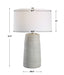 Mountainscape One Light Table Lamp Brushed Nickel-Lamps-Uttermost-Lighting Design Store