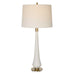 Marille One Light Table Lamp Brushed Brass-Lamps-Uttermost-Lighting Design Store