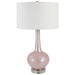 Rosa One Light Table Lamp Brushed Nickel-Lamps-Uttermost-Lighting Design Store