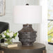 Timber One Light Table Lamp Black-Lamps-Uttermost-Lighting Design Store