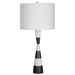 Bandeau One Light Table Lamp Polished Nickel-Lamps-Uttermost-Lighting Design Store