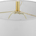 Turret One Light Buffet Lamp Brushed Gold-Lamps-Uttermost-Lighting Design Store