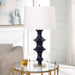 Coil One Light Table Lamp Antique Brass-Lamps-Uttermost-Lighting Design Store