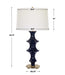Coil One Light Table Lamp Antique Brass-Lamps-Uttermost-Lighting Design Store