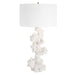 Remnant One Light Table Lamp White Stone-Lamps-Uttermost-Lighting Design Store