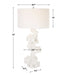 Remnant One Light Table Lamp White Stone-Lamps-Uttermost-Lighting Design Store