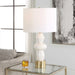 Architect One Light Table Lamp Antique Brushed Brass-Lamps-Uttermost-Lighting Design Store