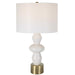 Architect One Light Table Lamp Antique Brushed Brass-Lamps-Uttermost-Lighting Design Store