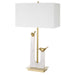 Songbirds One Light Table Lamp Brushed Brass-Lamps-Uttermost-Lighting Design Store