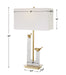 Songbirds One Light Table Lamp Brushed Brass-Lamps-Uttermost-Lighting Design Store