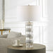Band Together One Light Table Lamp Brushed Nickel-Lamps-Uttermost-Lighting Design Store