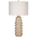 Uplift One Light Table Lamp Nickel-Lamps-Uttermost-Lighting Design Store