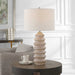 Uplift One Light Table Lamp Nickel-Lamps-Uttermost-Lighting Design Store