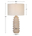Uplift One Light Table Lamp Nickel-Lamps-Uttermost-Lighting Design Store