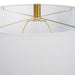 Gourd One Light Table Lamp Antiqued Brass-Lamps-Uttermost-Lighting Design Store