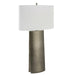 V-Groove One Light Table Lamp Dark Steel Gray-Lamps-Uttermost-Lighting Design Store