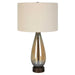 Baltic One Light Table Lamp Rustic Bronze-Lamps-Uttermost-Lighting Design Store