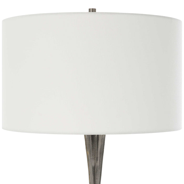 Keiron One Light Table Lamp Brass-Lamps-Uttermost-Lighting Design Store