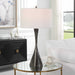 Keiron One Light Table Lamp Brass-Lamps-Uttermost-Lighting Design Store