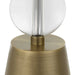 Annily One Light Table Lamp Antiqued Brass-Lamps-Uttermost-Lighting Design Store