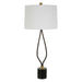 Separate One Light Table Lamp Antique Brass-Lamps-Uttermost-Lighting Design Store