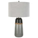 Coen One Light Table Lamp Brushed Nickel-Lamps-Uttermost-Lighting Design Store