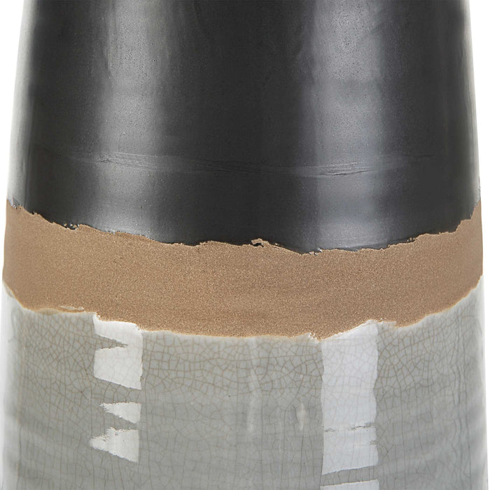 Coen One Light Table Lamp Brushed Nickel-Lamps-Uttermost-Lighting Design Store