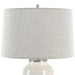 Odawa One Light Table Lamp Brushed Nickel-Lamps-Uttermost-Lighting Design Store