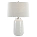 Odawa One Light Table Lamp Brushed Nickel-Lamps-Uttermost-Lighting Design Store