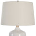 Opal One Light Table Lamp Brushed Nickel-Lamps-Uttermost-Lighting Design Store