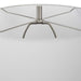 Medan One Light Table Lamp Brushed Nickel-Lamps-Uttermost-Lighting Design Store